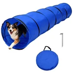 Dog Agility Tunnel With Carry Bag And Ground Spikes, Foldable 10-FOOT .... Fixed Price $45.15.