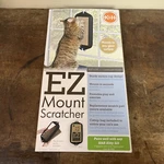 K & Ez Scratcher Cats, To Glass Surface 15.5 X7.5. Fixed Price $17.95.