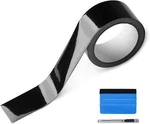 2" X 30 Ft High Gloss Vinyl Tape For Black Out Chrome Delete Window Trim. Fixed Price $20.97.