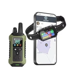 Intelipaws Gps Wireless Dog Fence System Collar 2-IN-1 Remote Or App Green. Fixed Price $125.58.