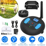 Wireless Electric Dog Fence System - Shock Pet Training Collar Boundary Control. Fixed Price $59.99.