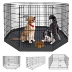 Dog Pet Playpen Fence Indoor Foldable Metal Wire Exercise Puppy .... Fixed Price $84.71.