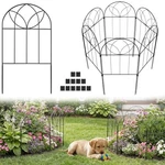 Small Garden Fence Animal Barrier, Decorative 24IN(H) X 10 Panel. Fixed Price $38.40.