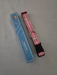 Penseepet Reflective Dog Collar, Pink Girl, Nylon. Fixed Price $5.97.