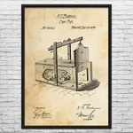 Animal Trap Patent Wall Art: Control Gift, Humane Society. Fixed Price $89.95.