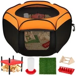 Brooder Box For Chicks Starter Kit,dual Doors Chicken Playpen With Ch.... Fixed Price $101.94.
