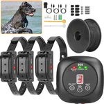 Underground Electric Fence Pet Containment System Shock Collar For 1 3 Dogs. Fixed Price $25.09.