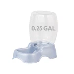 Petmate Cafe Cat And Dog Water Dispenser Extra 0.25 Gal, Pearl Ash Blue. Fixed Price $18.66.