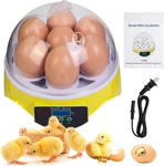 7-EGG Incubator 360 View Poultry With Manual Temperature Control. Fixed Price $33.15.