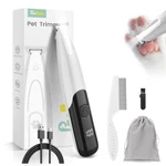 Papmini Dog Paw With Led Light, 35DB Low Noise Trimmers For White. Fixed Price $21.01.