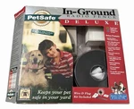 Petsafe In-ground Radio Fence Deluxe Wire/flags/receiver/collar RF-304W Open Box. Fixed Price $63.74.