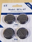4 X RFA-67 Batteries For Petsafe Wireless In Ground Dog Fence Collar Receiver. Fixed Price $6.50.
