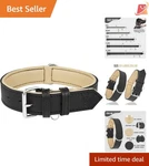 Riparo Leather Collar Heavy Duty Wide Xl 1.75" For Large Dogs. Fixed Price $48.97.
