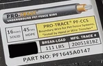 Pro Trace #16AWG Pf-ccs PE45 Solid Copper Clad Steel Pet Fence Wire Black /100FT. Fixed Price $24.99.