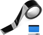 2" X 30 Ft High Gloss Vinyl Tape For Black Out Chrome Delete Window Trim. Fixed Price $16.99.