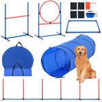 Dog Agility Training Kit Obstacle Course Equipment Set Jump Tunnel Outdoor. Fixed Price $50.99.