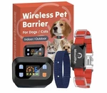 Mimofpet Wireless Barrier For Cats Dogs - Outdoor Indoor. Fixed Price $59.99.