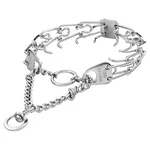 Herm Sprenger 2.25 Chrome Pinch / Spike Prong Collar Small. Fixed Price $53.14.