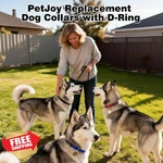 Petjoy Shock Collar Replacement Strap 2 Pack D-ring Nylon Adjustable Training. Fixed Price $20.00.