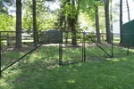 Easypetfence No-dig Dog Gate W/top Rail Various Heights. Fixed Price $294.45.