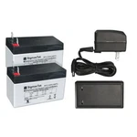 2-BATTERY Charger Kit B12V-1.3 Rechargeable For Fully Automatic Power Pet Doors. Fixed Price $162.15.