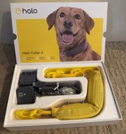 Halo Collar 4 Gps Wireless Dog Fence Real-time Tracking Yellow. Fixed Price $345.00.