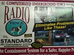 Radio Inground Fence. Fixed Price $80.00.