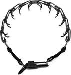 Herm Sprenger Black Stainless Steel Prong Dog Training Collar With Quick Release. Fixed Price $68.40.