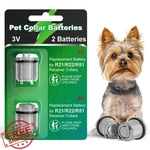 2-PACK Gray Dog Collar Batteries For R21/R22/R51 Invisible Fence. Fixed Price $53.99.