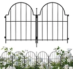 Samamixx Decorative Garden Fence, 25 Panels No Dig Fencing 27.5FT(L) 22IN(H). Fixed Price $20.00.
