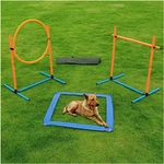 Dog Agility Training Equipment, Obstacle Course Starter Kit Pet J. Fixed Price $65.97.