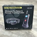 Wireless Pet Fence KD-W2 1 Dog Training System Remote Collar Nob. Fixed Price $69.95.