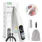 Papmini Dog Grooming Kit With Led Display, 35DB Ultra-low Noise Paw Trimmer,. Fixed Price $18.57.