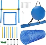 Dog Agility Training Equipment, Complete Obstacle Course Kit With. Fixed Price $90.12.