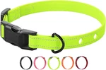 Dog Nylon Collar Strap With 2 Holes For Electronic Fence Training Barking. Fixed Price $21.95.